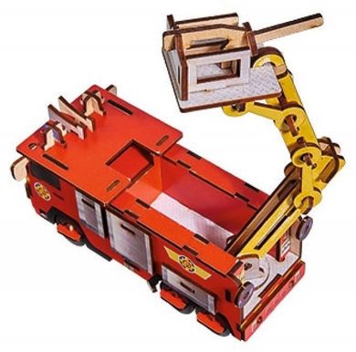 Eichhorn, Strażak Sam, Jupiter, drewniane puzzle 3D