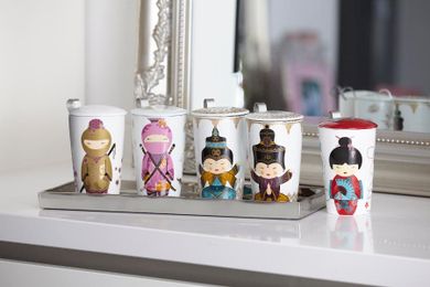 Eigenart, TeaEve, kubek z zaparzaczem, Little Geisha, czerwony, 350 ml