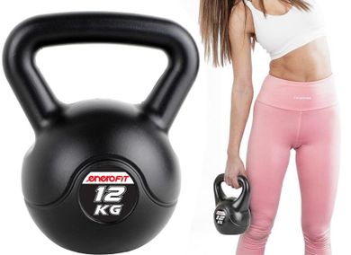Enero Fit, kettlebell, hantla kompozytowa, 12 kg