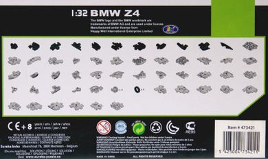 Eureka 3D, Puzzle 3D Cars, BMW Z4, poziom 4/4