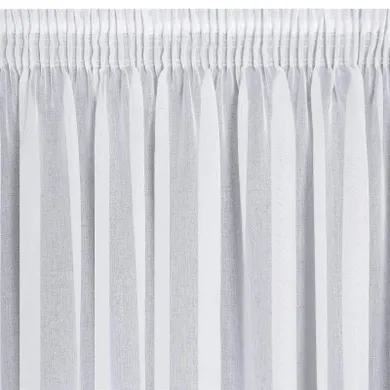 Eurofirany, firana gotowa na taśmie, Elpidia, 350-250 cm, biały