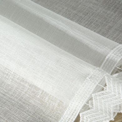 Eurofirany, obrus dekoracyjny, 35-180 cm, biały