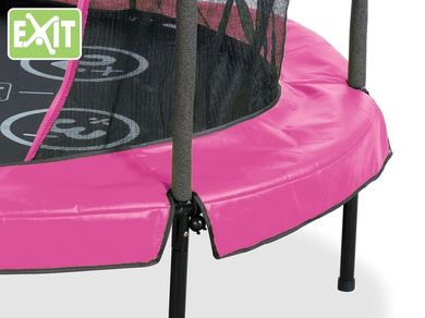 Exit, Bounzy, trampolina mini, 1,40 m, różowa