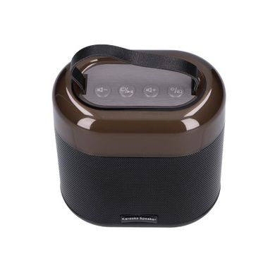 Extralink Kids Karaoke LED Speaker, zestaw do karaoke, 1 mikrofon, czarny