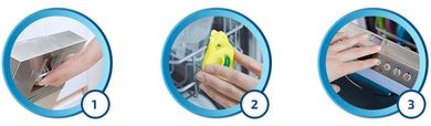 Finish, 5x Power Actions Freshener, odświeżacz do zmywarki Lemon & Lime, 4 ml