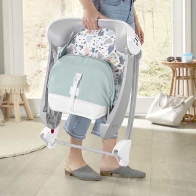 Fisher-Price, Huśtawka leżaczek Deluxe, pastelowa
