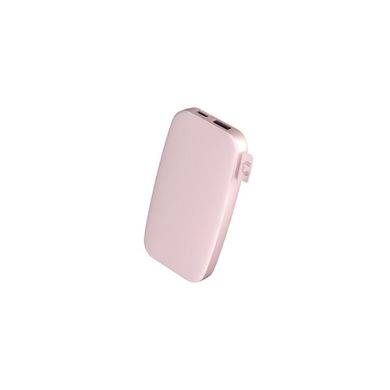 Fresh 'n Rebel, powerbank, 6000 mAh, USB-C Fast Charging, Smokey Pink