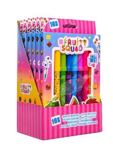 Fruity Squad, pachnące minipisaki, 8 szt.