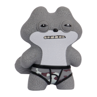 Fuggler, Count Undergoo Mcgoo Green, Gaptooth Mcgoo Blue, Sketchy Squirrel Grey, Munch Munch Green, figurki kolekcjonerskie, 4 szt.