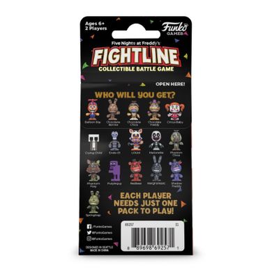Funko Games, Five Nights at Freddy's, FightLine, Character Box, gra towarzyska z figurką