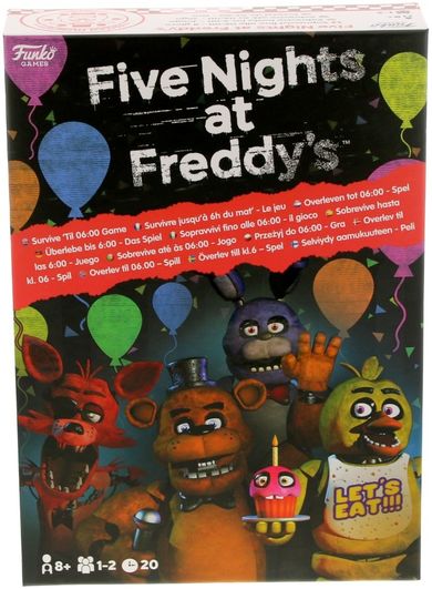 Funko Games, Five Nights at Freddy's, Survive 'Til 6AM, gra towarzyska
