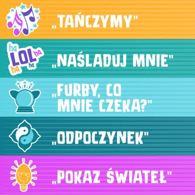 Furby, Tie Dye, pluszowa zabawka elektroniczna