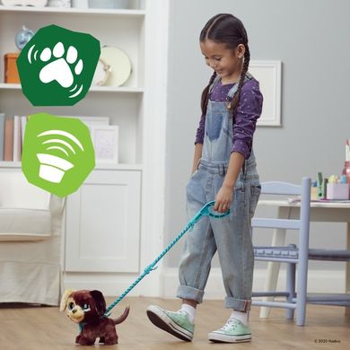 FurReal Friends, Zwierzaki na smyczy, Piesek na smyczy, zabawka pluszowa