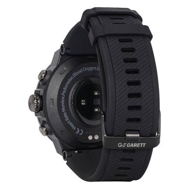 Garett, GRS PRO, smartwatch, czarny