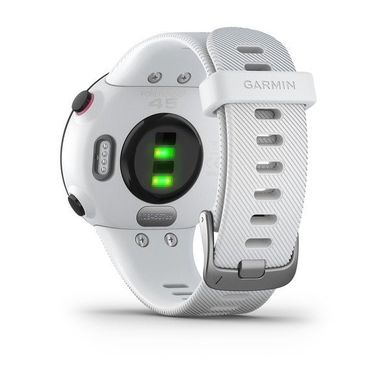 Garmin, Forerunner 45, zegarek biegowy, biały, 010-02156-10