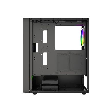 Gembird, Midi Tower Fornax 4300 ATX, obudowa, czarna