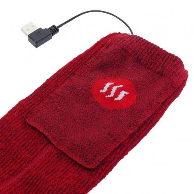 Glovii, skarpety ogrzewane powerbankiem, rozmiar M, 35-40, czerwone, GQ3M