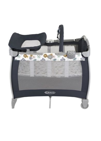 Graco, Contour Electra, łóżeczko niemowlęce z funkcją wibracji, Black
