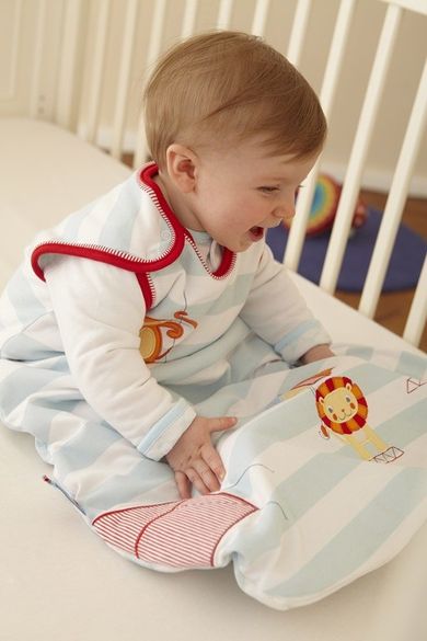 Gro Company, Grobag Sleppy Circus, śpiworek, grubość 2,5 tog, 18-36m