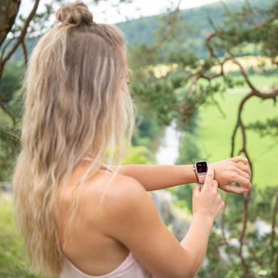 Hama, Fit Watch 5910, smartwatch, pudrowy róż, GPS