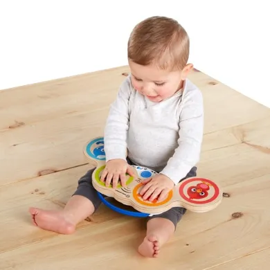 Hape, Baby Einstein, Magiczne dotykowe bębenki, zabawka muzyczna