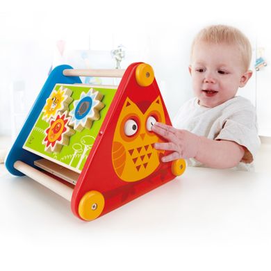 Hape, trójkątne interaktywne pudełko