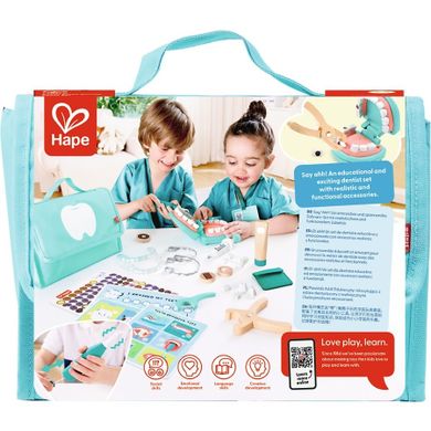 Hape, Zestaw Małego Dentysty, zestaw kreatywny
