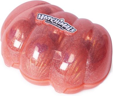 Hatchimals, jajeczka w kształcie muszelek, muszelka różowa, 6 szt.