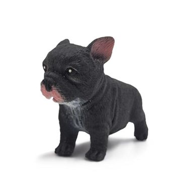 Hipo, gniotek z groszkiem, buldog francuski, 10 cm