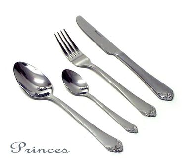 Hoffburg, sztućce, princess, 24 elementy, satyna