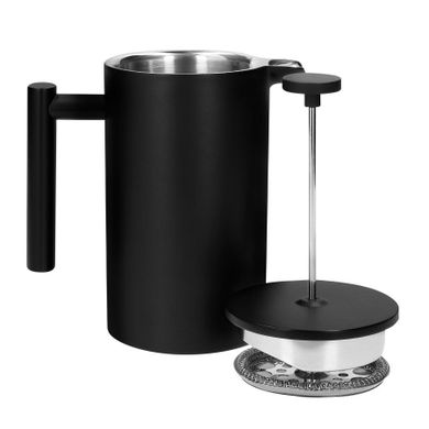 Homla, Blanche, zaparzacz do kawy i herbaty, czarny, 1l
