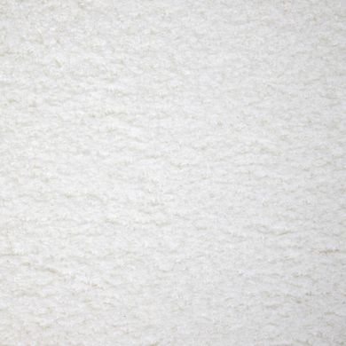 Homla, Douill, Fotel obrotowy ecru w tkaninie TEDDY, 94-88-62 cm, 869414