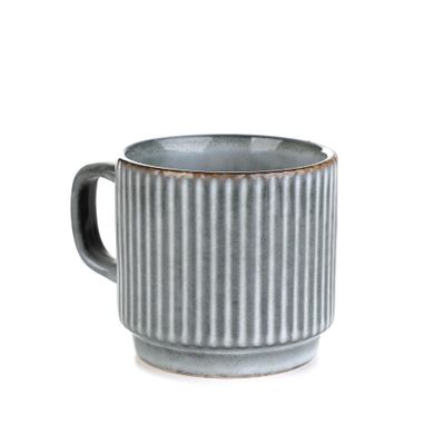 Homla, Labarro, Kubek prążkowany szary, 0,25 l, 869070