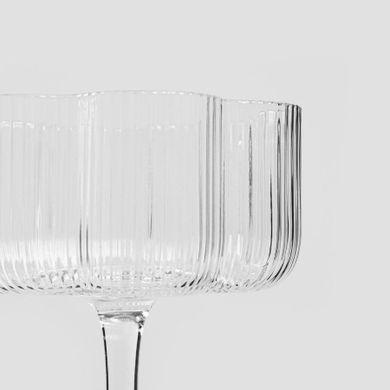Homla, Lineetta, kieliszek, ryflowany na martini, 0,3l, 730078