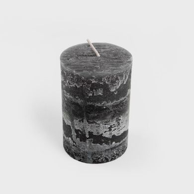 Homla, Rustic, świeca dekoracyjna, czarna, 300g
