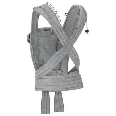 Hoppediz, Bondolino plus, Popelina, nosidełko ergonomiczne, Grau&Stern Slim Fit