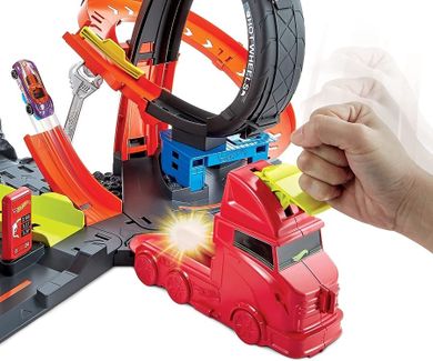 Hot Wheels City, Atak toksycznego goryla, zestaw do zabawy