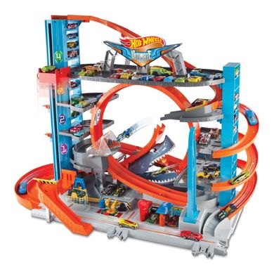 Hot Wheels, Mega Garaż Rekina, zestaw torów