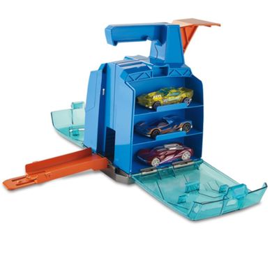 Hot Wheels, Wyrzutnia w przenośnej walizeczce, zestaw