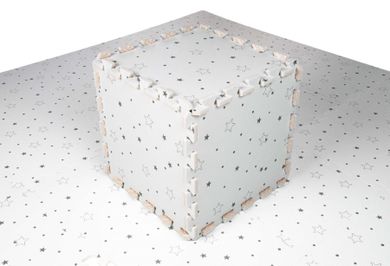 Humbi, mata piankowa, puzzle, gwiazdki, 30-30-1 cm, 36 szt.