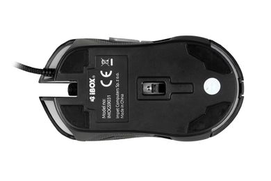 Ibox, mysz, komputerowa, Aurora, A-1 IMOGS9031, optyczna, 2400 DPI, czarna