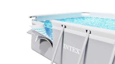 INTEX, Basen ogrodowy stelażowy 488 x 244 x 107 cm zestaw 6w1 INTEX 26792