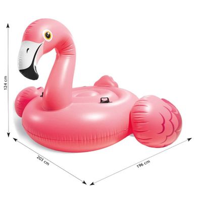 Intex, Flaming, materac wyspa XXL, 203-196-124 cm