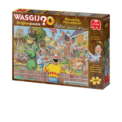 Jumbo, Wasgij Original, Cudowny ogród, puzzle, 1000 elementów