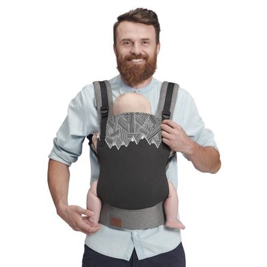 Kinderkraft, Milo, nosidełko ergonomiczne, Black