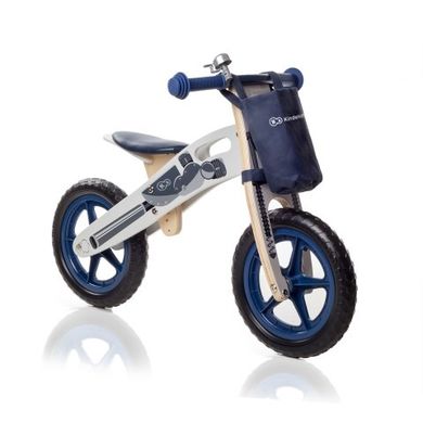 Kinderkraft, Runner, rowerek biegowy z akcesoriami, motocykl, biało-granatowy