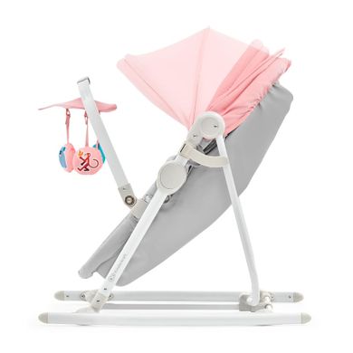 Kinderkraft, Unimo Up, leżaczek, bujaczek, krzesełko 5w1, Pink