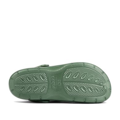 Klapki damskie, zielone, Jumper, Coqui