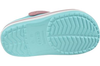 Klapki dziecięce, niebieskie, Crocs Crocband Clog K