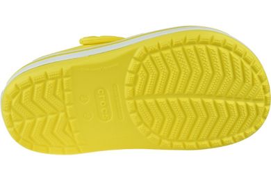 Klapki dziecięce, żółte, Crocs Crocband Clog K